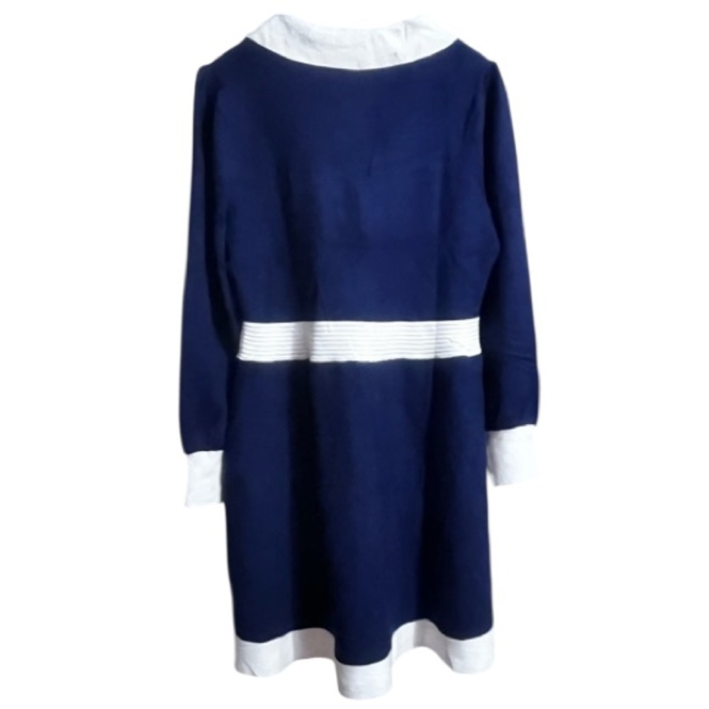 NWT ZESICA Long Sleeve V Neck Sweater Dress Sz XL Women - Picture 7 of 9